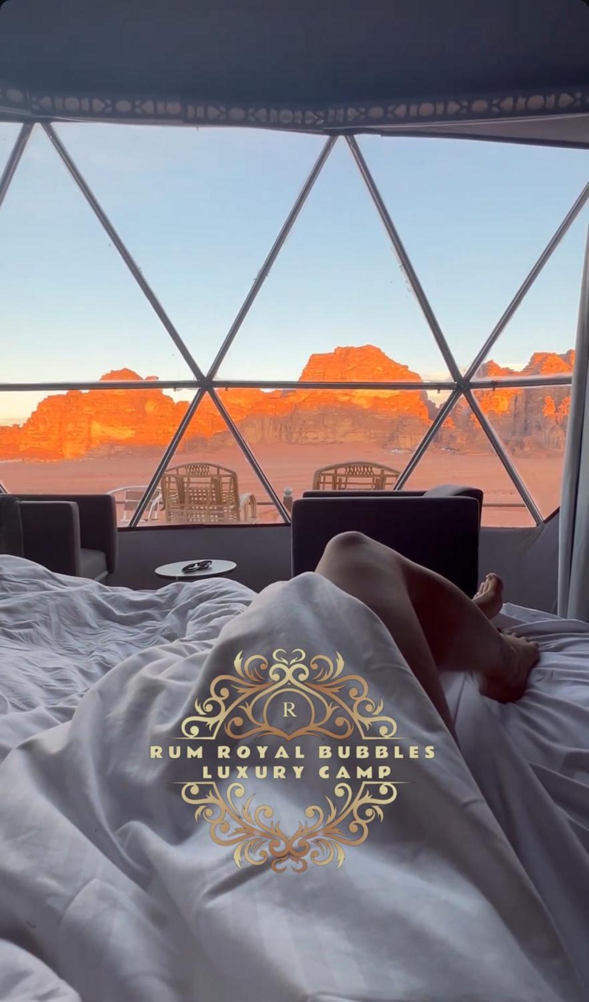 Apartmán Rum Royal Bubbles Luxury Camp Wadi Rum Exteriér fotografie