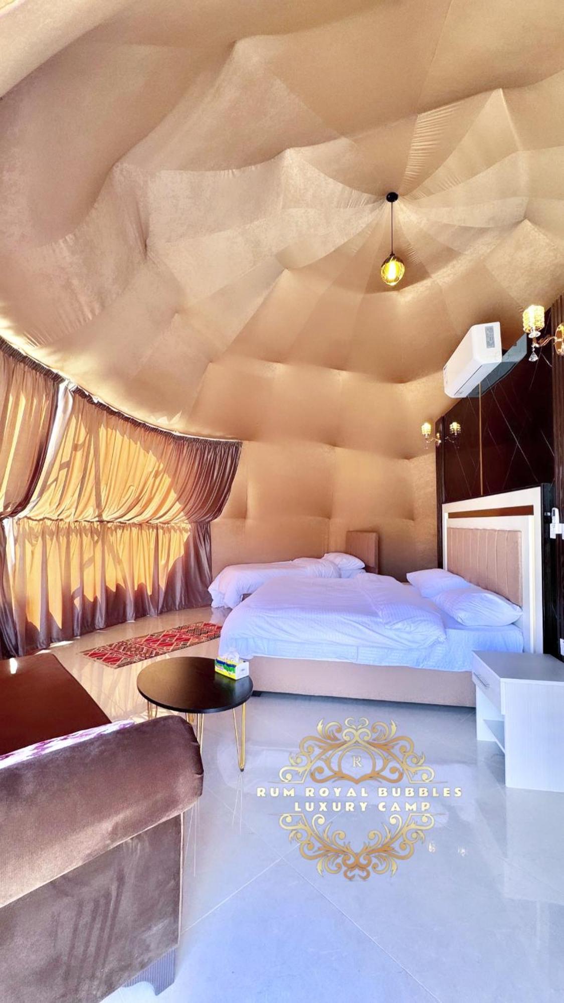 Apartmán Rum Royal Bubbles Luxury Camp Wadi Rum Exteriér fotografie